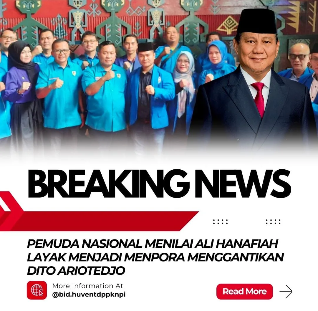 Sosok Ali Hanafiah Mumpuni Gantikan Dito Jadi Menpora