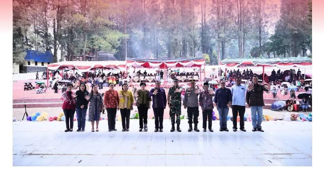 Peringatan Hari Anak Nasional (HAN) Tahun 2025 di Taman Mejuah Juah Berastagi Kabupaten Karo