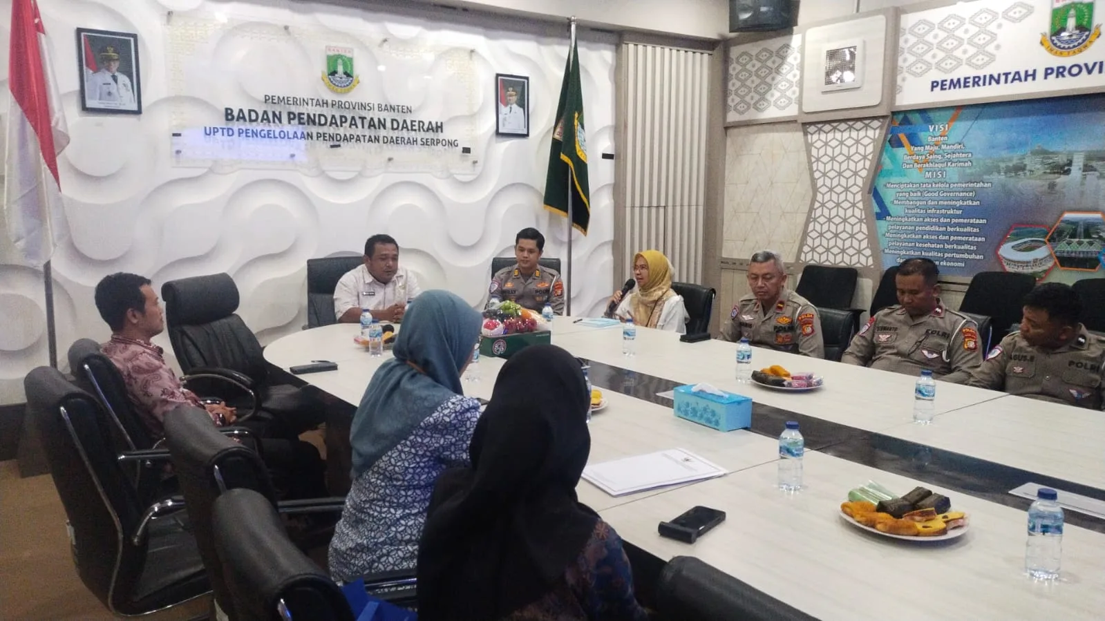 Lakukan Kajian Standar Pelayanan Publik Ombudsman RI Kunjungi Samsat Serpong Tangerang