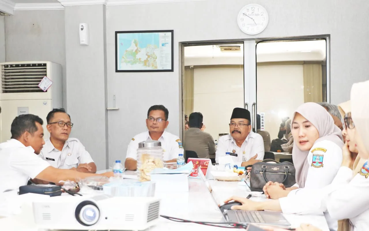 Siapkan Lahan SPPG, Pemkab Serang Bentuk Tim Satgas Percepatan Program MBG