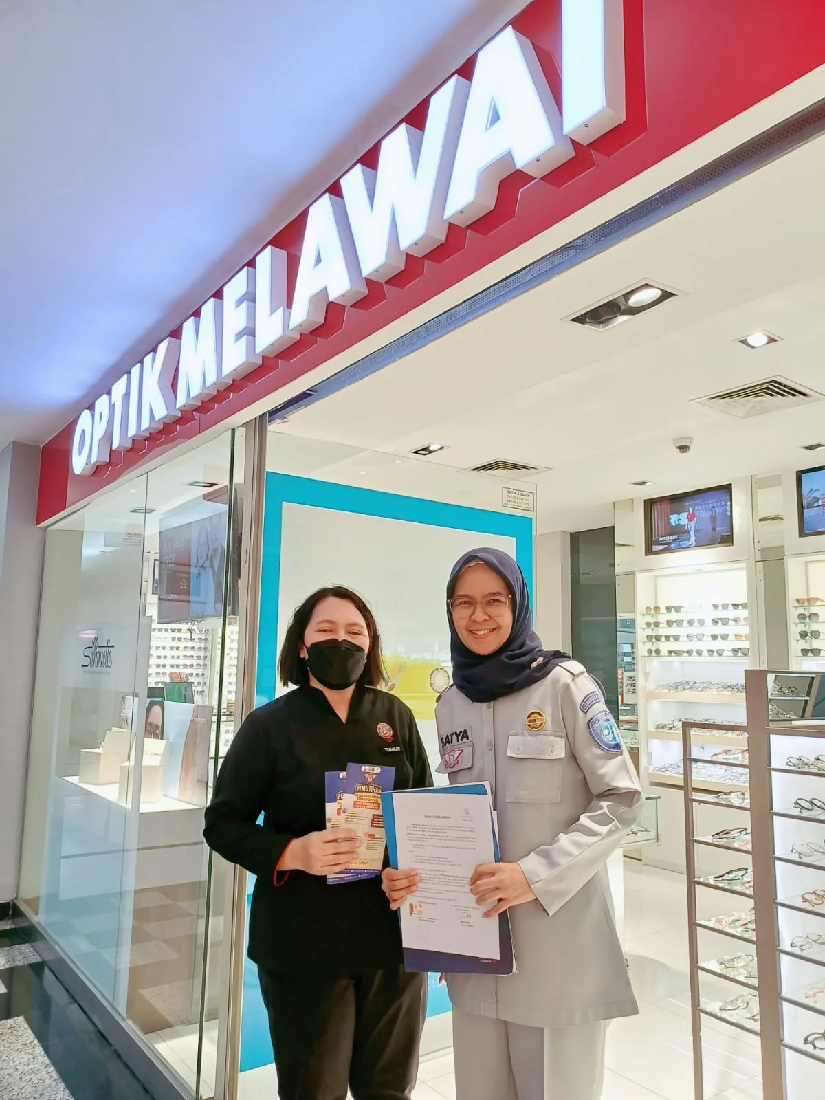 Jasa Raharja Kolaborasi dengan Optik Melawai Ajak Masyarakat Taat Pajak Kendaraan Bermotor