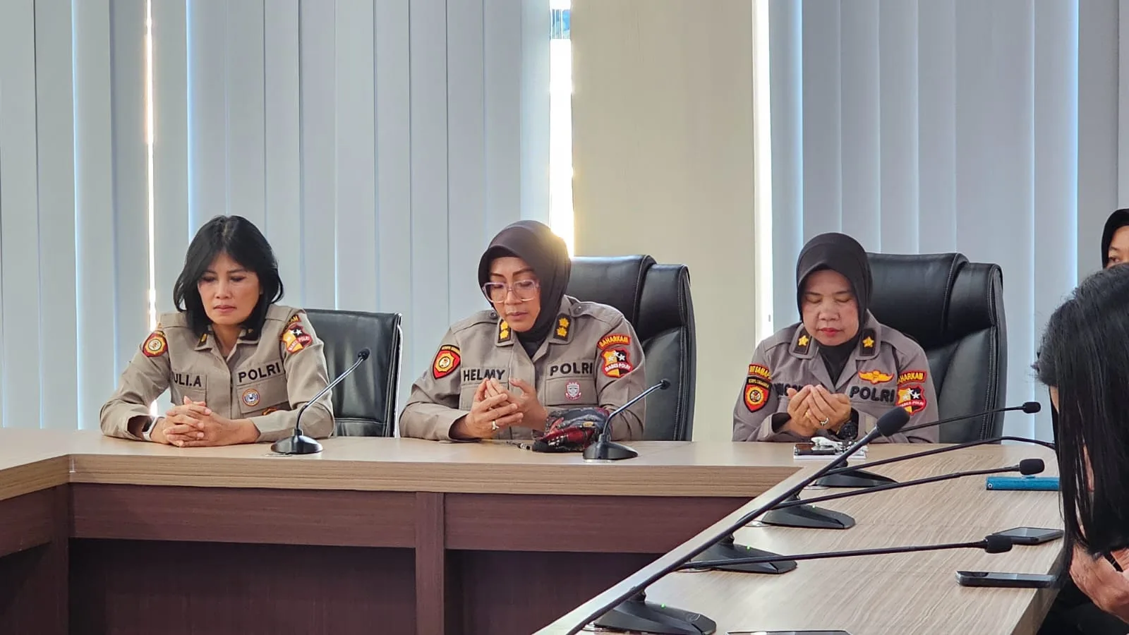 Polwan Korsabhara Baharkam Polri, Hadiri Hari Jadi Polwan ke 77 Secara Virtual