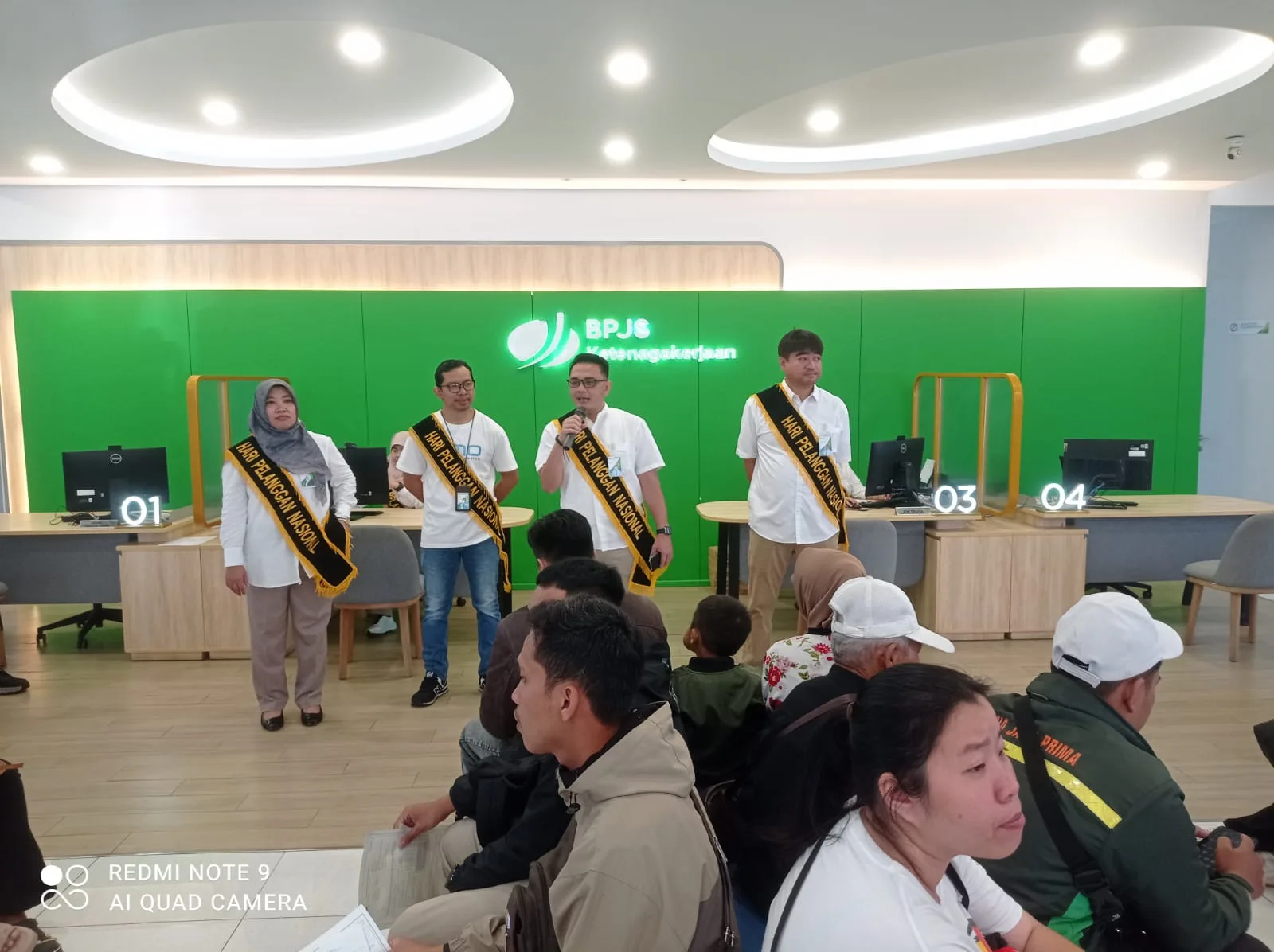 Hari Pelanggan Nasional, BPJS Ketenagakerjaan Cabang Sukabumi Layani Sepenuh Hati Peserta