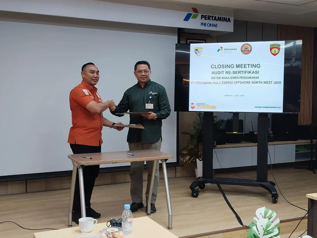 Tim Audit Polri Lakukan Resertifikasi “SMP” di Pertamina Hulu Energi (PHE) ONWJ