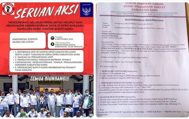 Gelar Unras, Pospera Kabupaten Karo Undang Seluruh Elemen Masyarakat dan Media