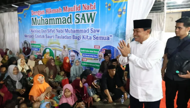 Hadiri Maulid di Sindang Jaya, Bupati Tangerang Ajak Jamaah Teladani Akhlak Nabi SAW
