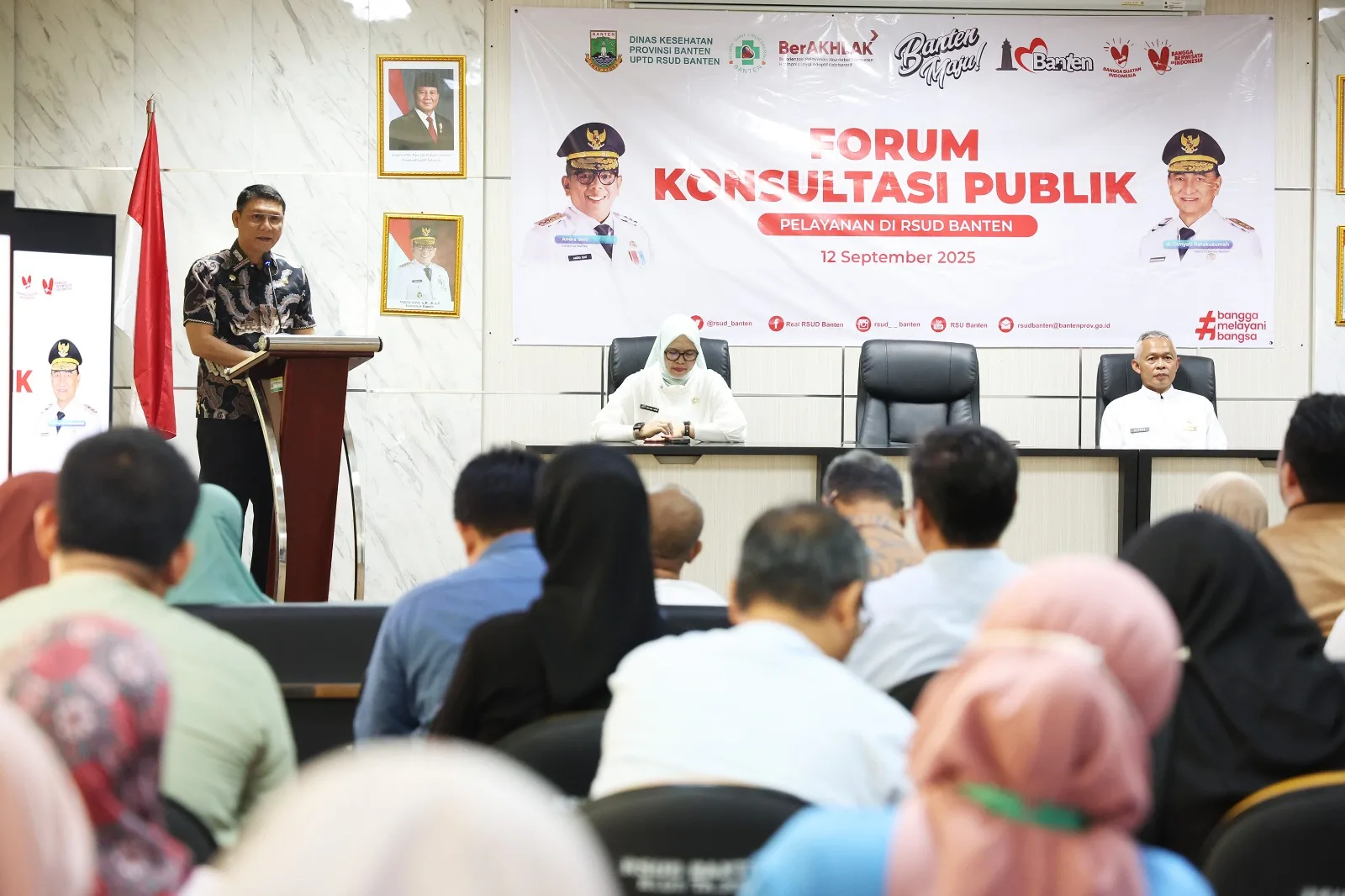 Sekda Banten Tekankan Profesionalisme dan Empati dalam Layanan RSUD Banten