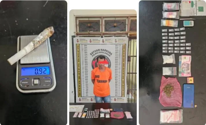Breaking News..!! Polres Simalungun Bongkar Sindikat Narkoba dengan Sitaan 159 Gram Sabu dan Ganja