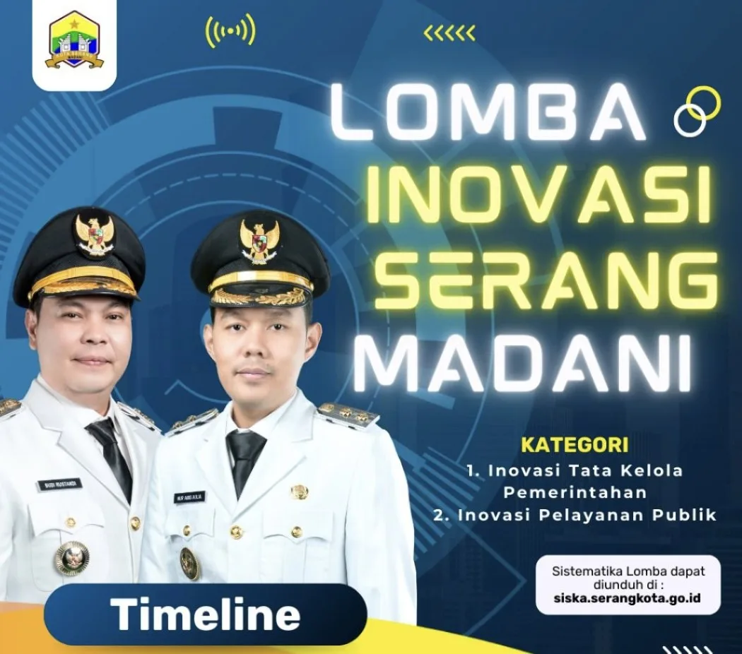 Pemkot Serang Gelar Lomba Inovasi Serang Madani 2025, ASN dan Akademisi Tunjukan Kreativitasmu